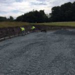 UK  road surfacing